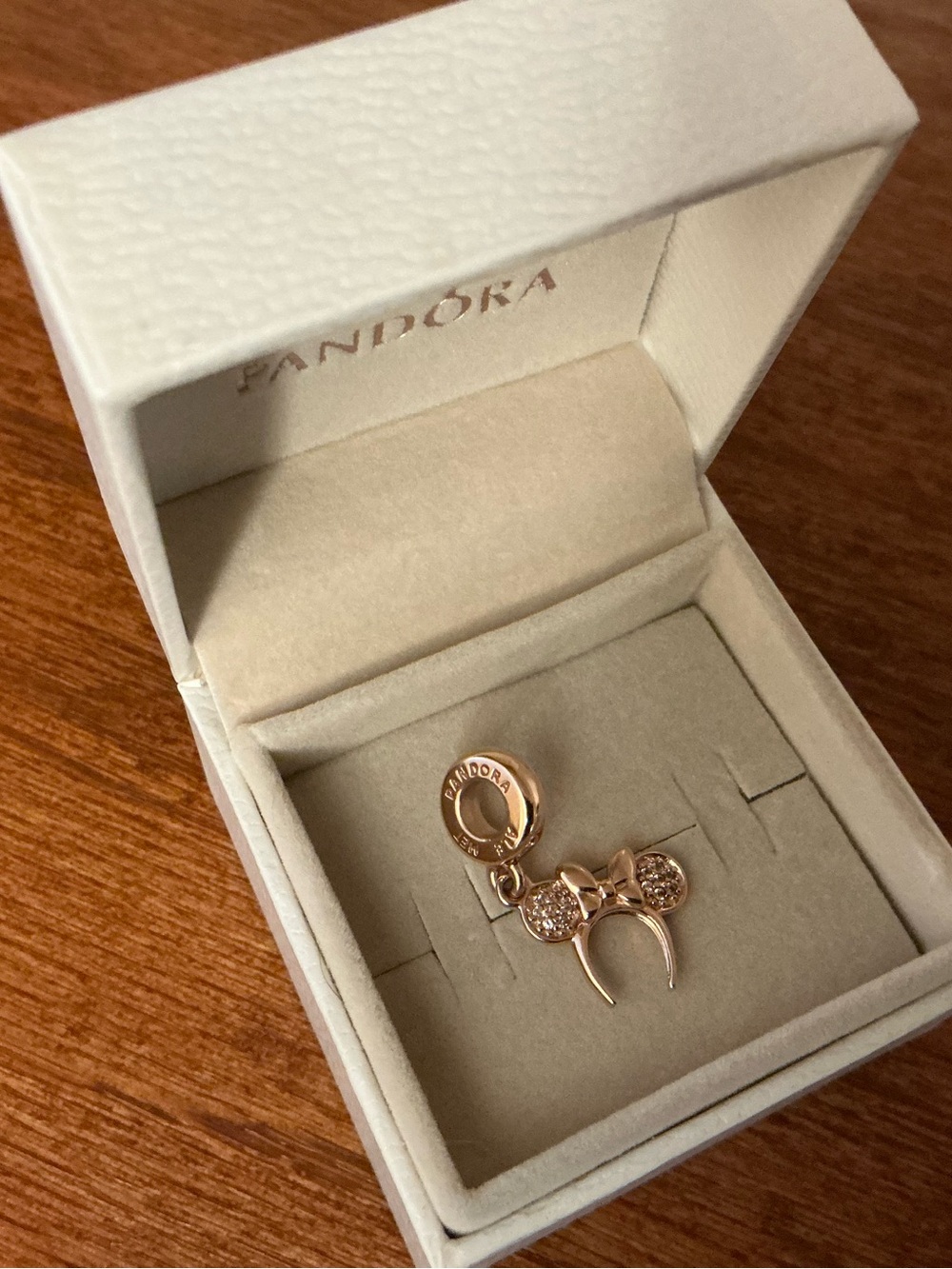 Disney Parks Pandora Rose Gold Charm Slider Bracelet and charms - Picture 3 of 8